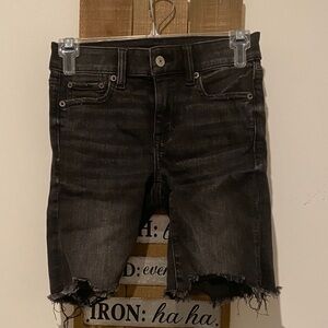 American Eagle Outfitters Black Jean Shorts